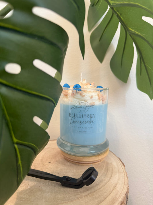 Blueberry Cheesecake 12oz Soy Candle