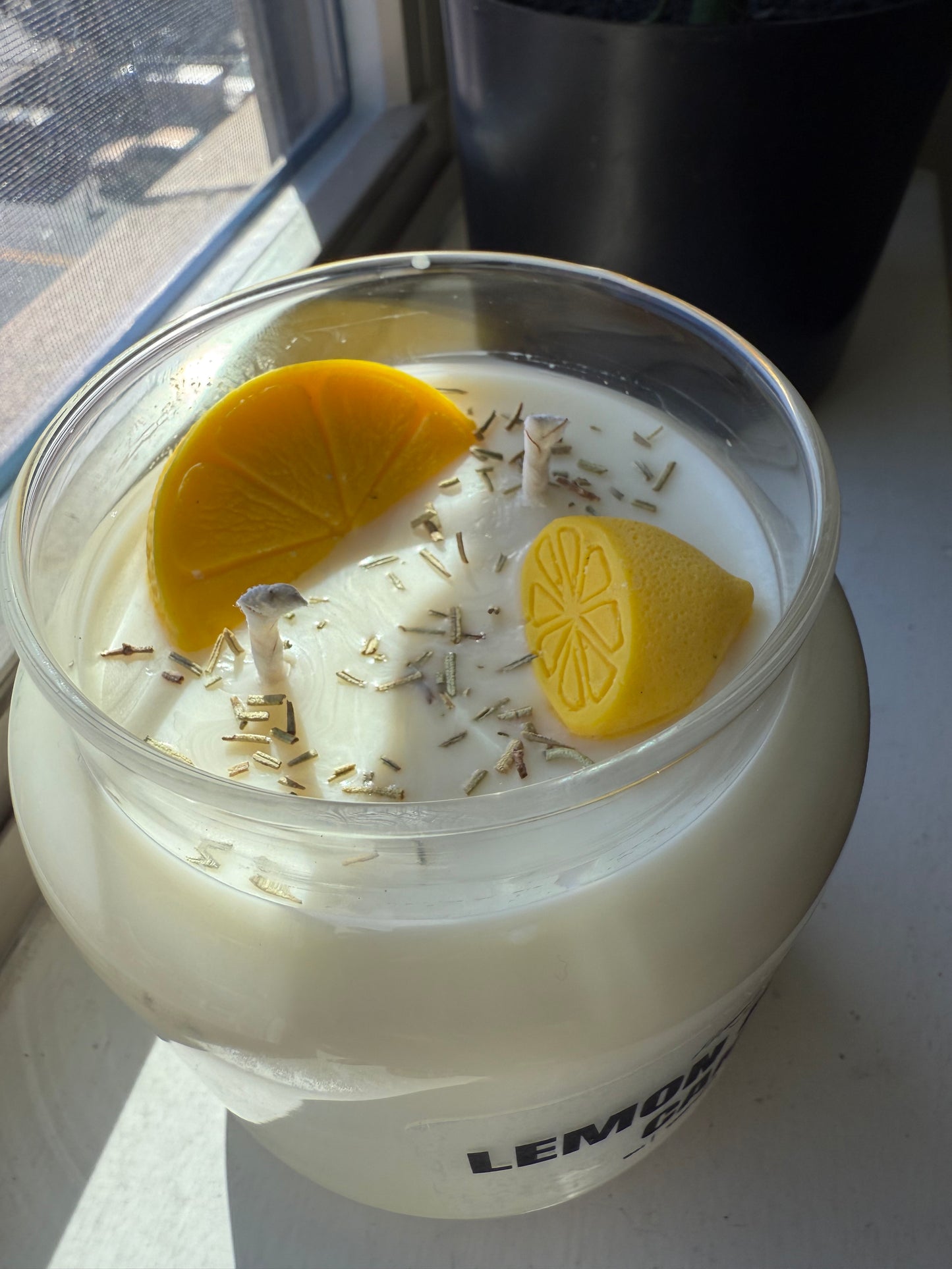 Lemon Pound Cake 16oz Soy Candle