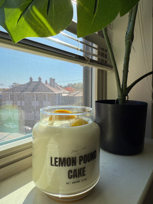 Lemon Pound Cake 16oz Soy Candle